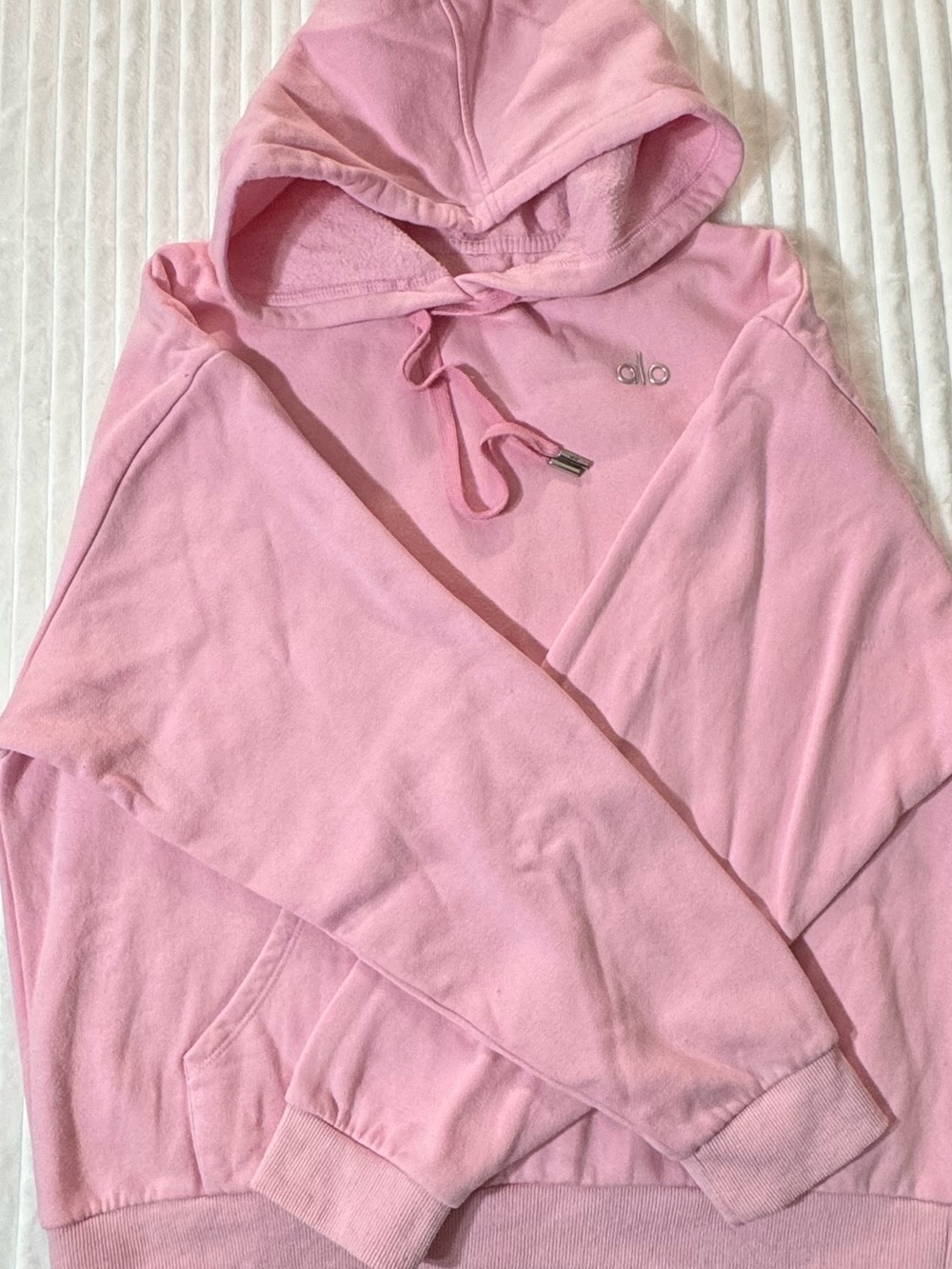 ALO Yoga Accolade Pink Hoodie